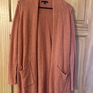 Staccato Orange Open-Front Cardigan Sweater